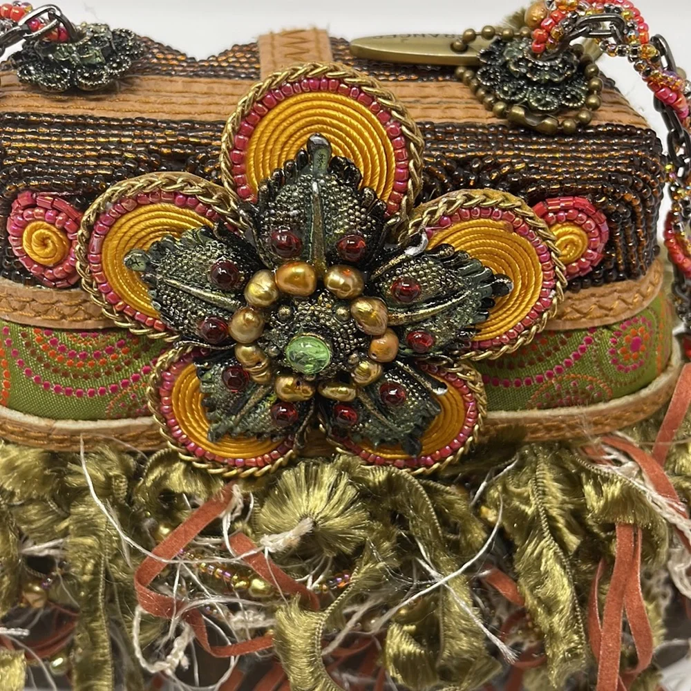 Mary Frances Multicolor Beaded Handbag - Picture 4 of 16